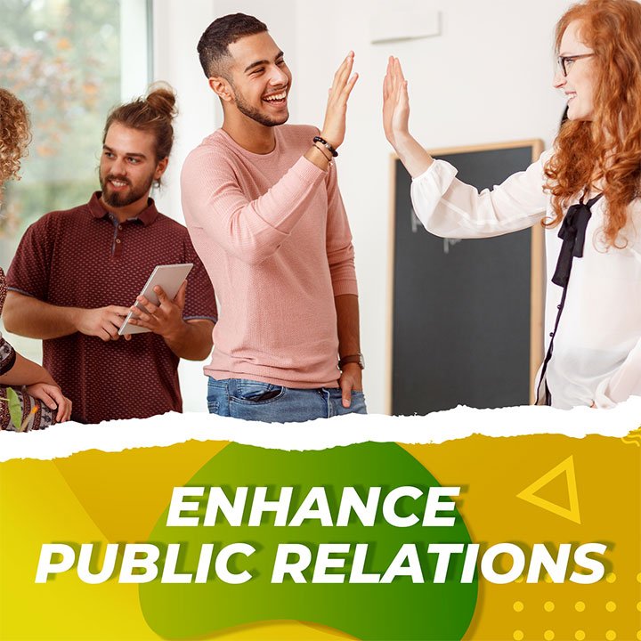 What Are The Different Marketing Goals? 3 Enhance Public Relations