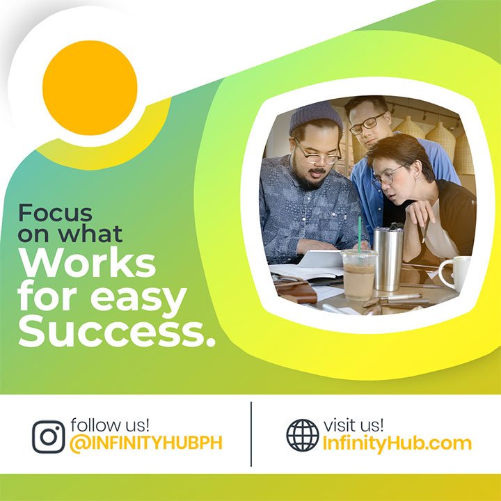 Focus On What Works For Easy Success