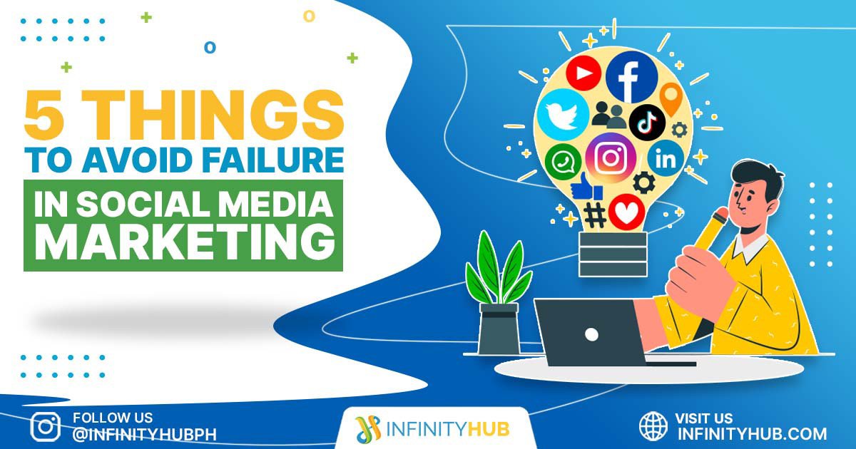 You are currently viewing 5 Things To Avoid Failure In Social Media Marketing